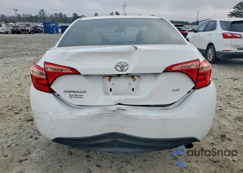 2018 Toyota Corolla L from USA, damaged, VIN 2T1BURHE6JC116022